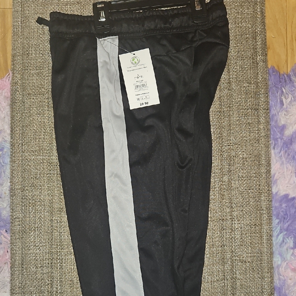 Athletic Works Kids Black and Gray Joggers
